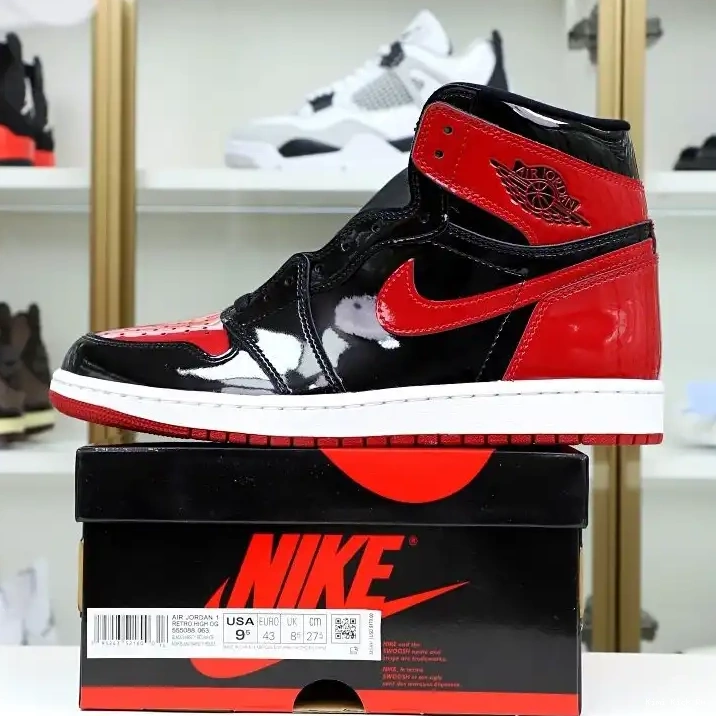 JORDAN 1 AIR PATENT Kimikick HIGH BRED OG 0628